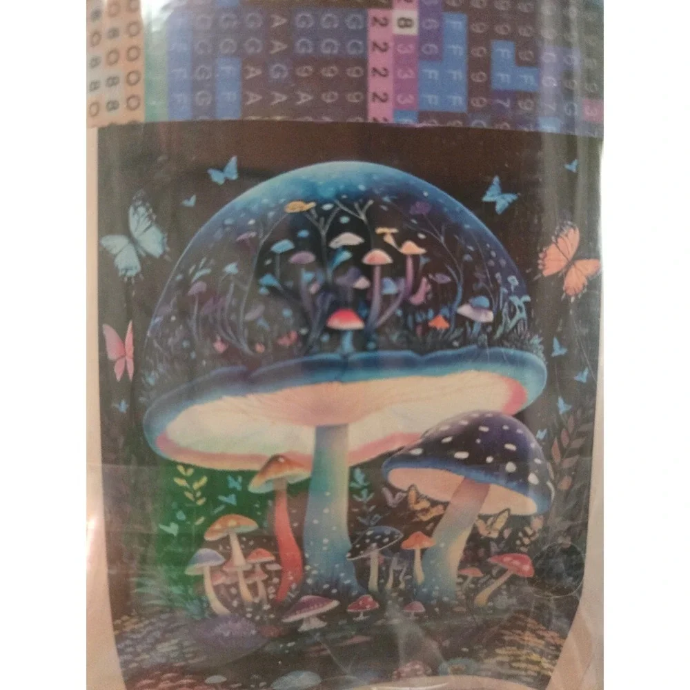 Magical Mushroom Diamond Painting‎ Kit Mystical Forest Art Craft Decor